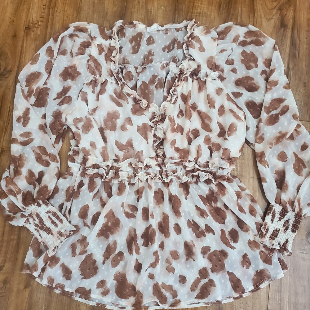 Women's Peplum Top